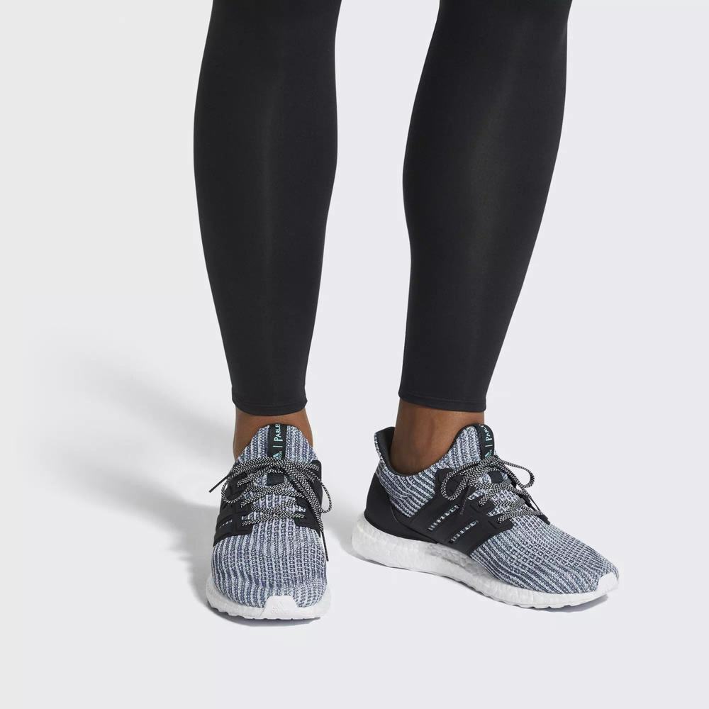 Adidas Ultraboost Parley Tenis Para Correr Blancos Para Hombre (MX-72408)